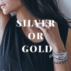 アクセサリーの疑問⁉︎シルバーかゴールドどちらを選ぶ？